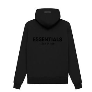 Black Essentials Hoodie